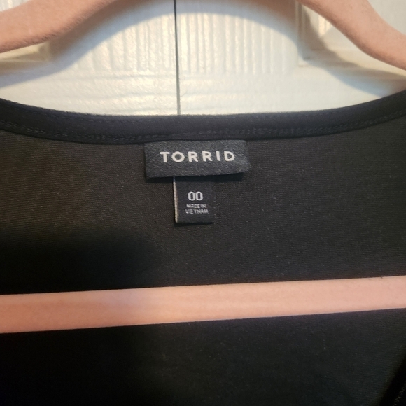 Torrid Elegant Black Long Sleeve Bodysuit - Picture 8 of 13